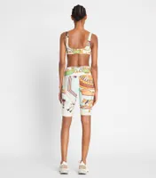 Weightless Printed Long Bike Short