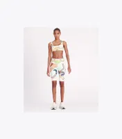 Weightless Printed Long Bike Short