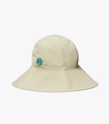 Wide-Brim Bucket Hat