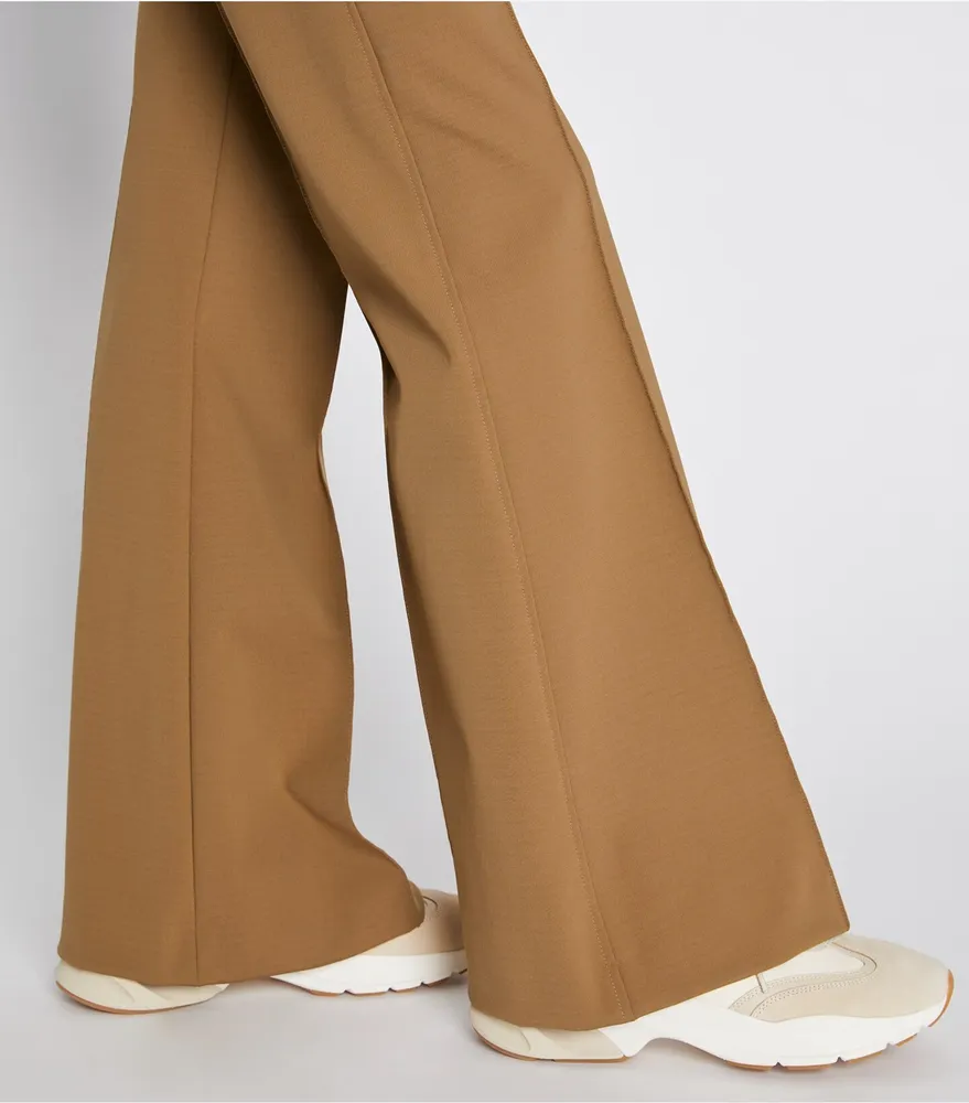 Wide-Leg Track Pant