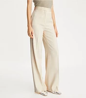 Wide Leg Twill Pant