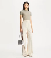 Wide-Leg Wool Pant