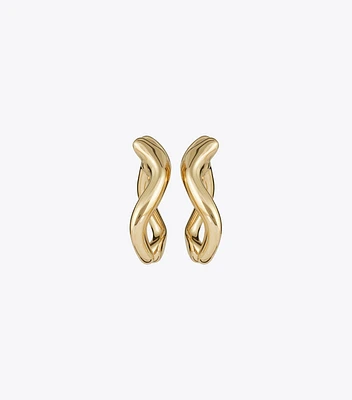 Wishbone Front-Back Earring