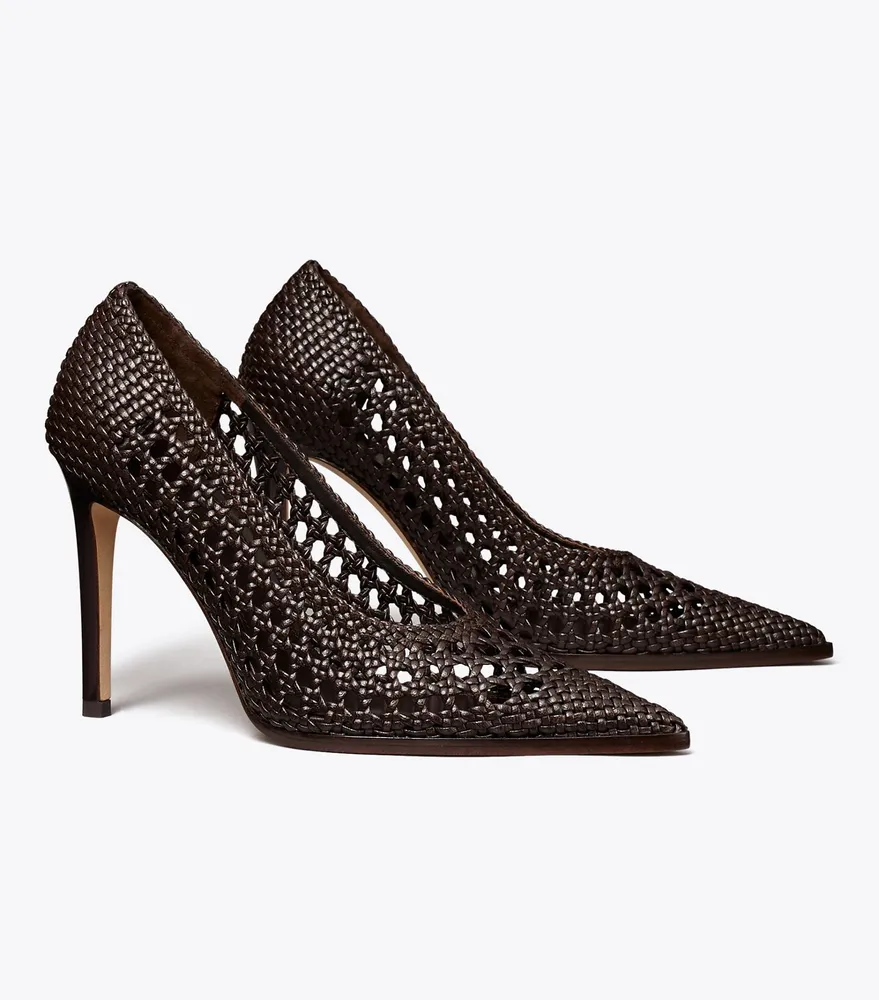 Woven Pointed Pump