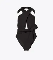 Wrap One-Piece Swimsuit