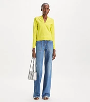 Zip Viscose Sweater