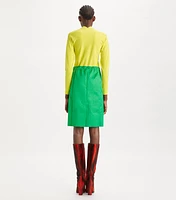 Zip Viscose Sweater