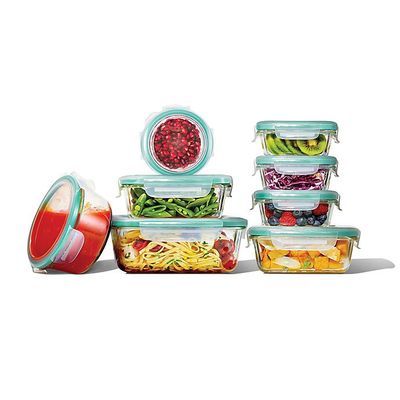OXO Good Grips® SmartSeal 16-Piece Glass Food Storage Container Set