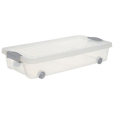 Simply Essential™ 33 qt. Underbed Rolling Storage Box