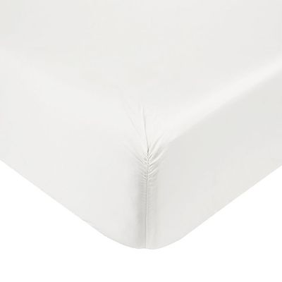Nestwell™ Cotton Sateen 400-Thread-Count Fitted Sheet