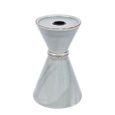 Bee & Willow™ Ceramic Candle Holder Grey