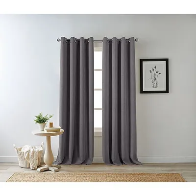 Bee & Willow™ Hadley Grommet 100% Blackout Window Curtain Panel (Single)