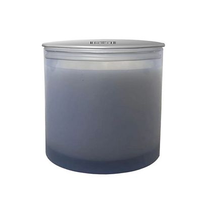 Everhome™ Sea Salt & Citrus 14 oz. 3-Wick Jar Candle with Lid in Blue