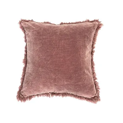 Bee & Willow™ Washed Velvet 20-Inch Square Throw Pillow