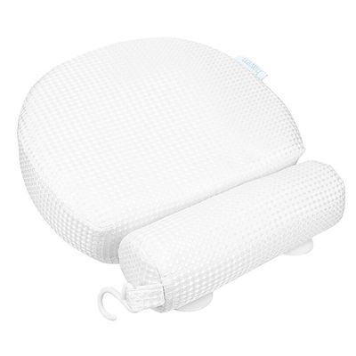 Haven™ Neck & Shoulder Support Bath Pillow in White