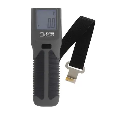 Lewis N. Clark Deluxe Digital Luggage Scale in Grey