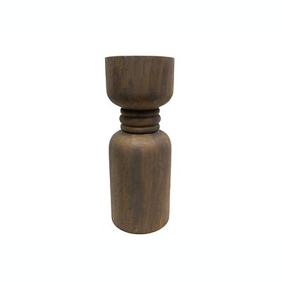Bee & Willow™ Rubberwood Pillar Candle Holders