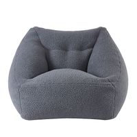 simply essential sherpa bean bag chair