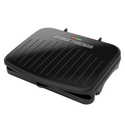 George Foreman® 5-Serving Classic Plate Grill in Black