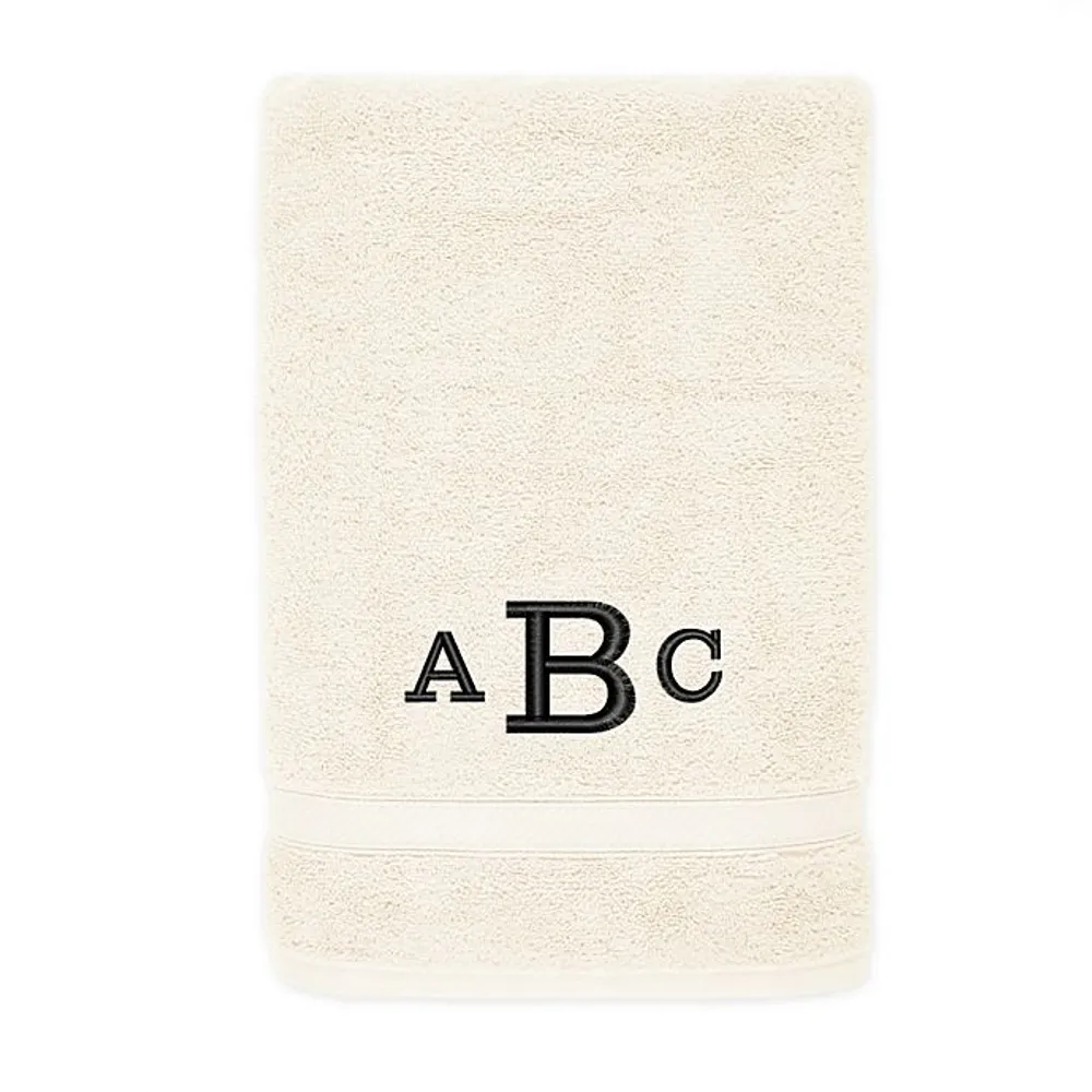 Nestwell™ Hygro Monogram Cotton Solid Bath Towel Collection | The Summit