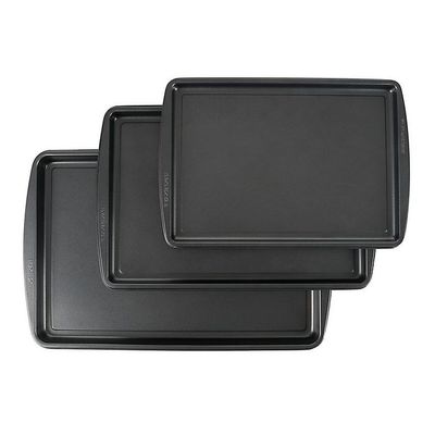 Simply Essential™ 3-Piece Nonstick Baking Sheet Pans Set