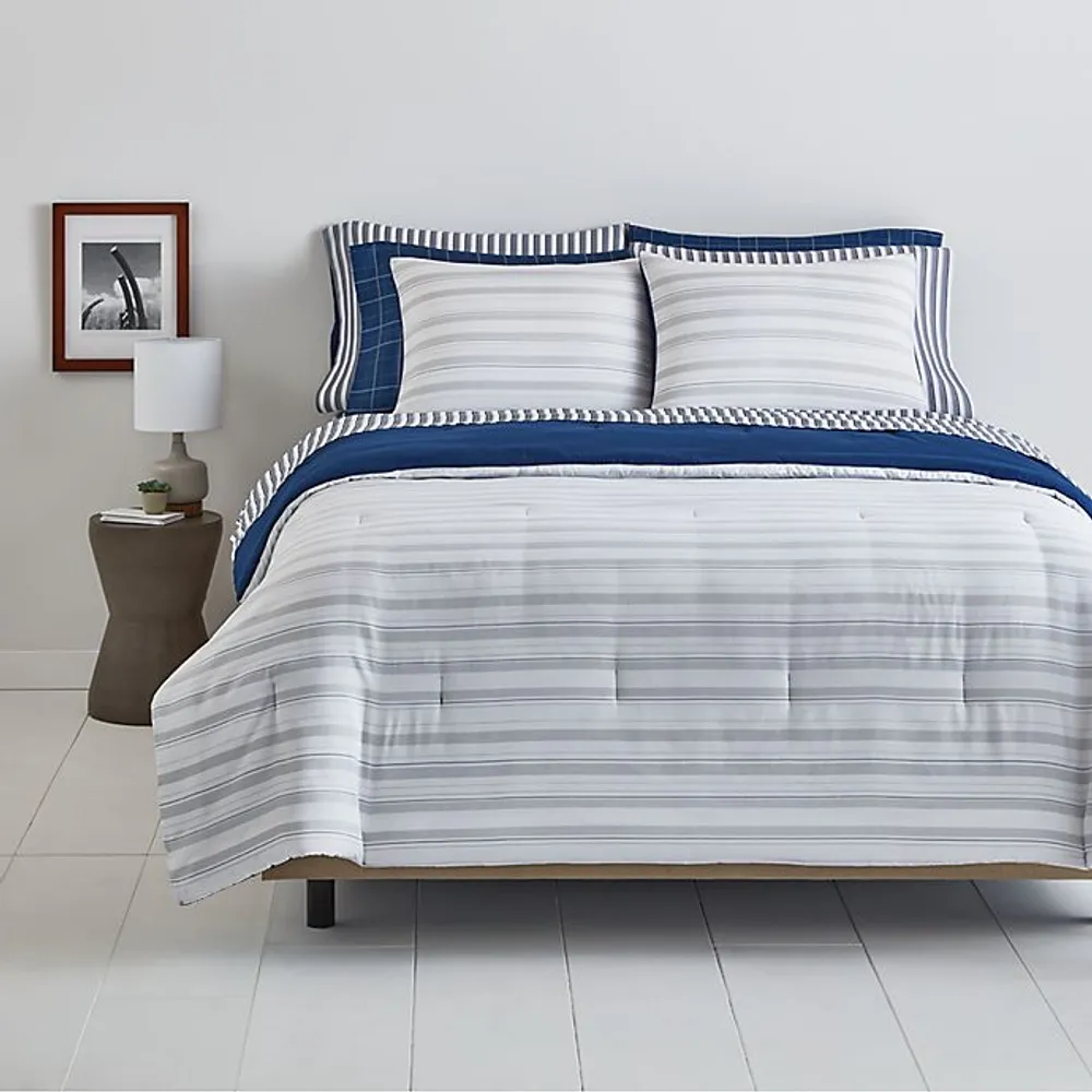 Simply Essential™ Striped 9-Piece Comforter Set | The Summit