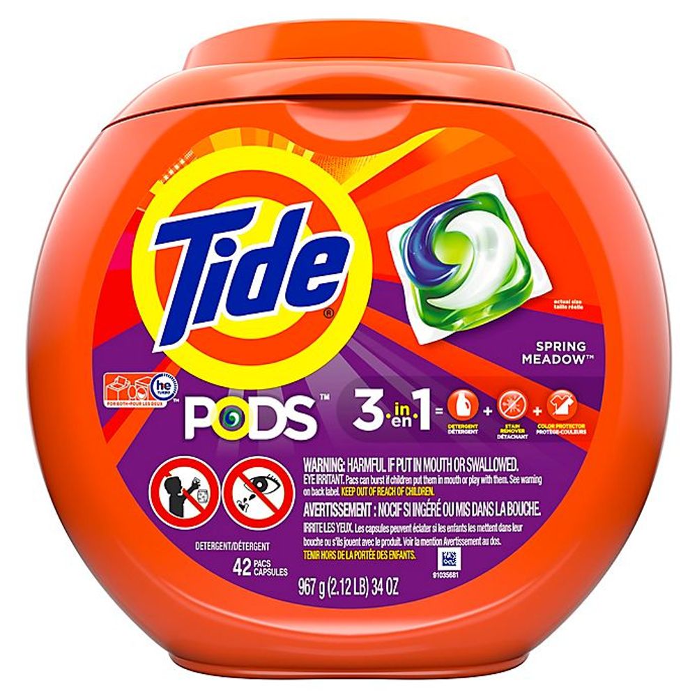 Tide® PODS 42-Count Laundry Detergent in Spring Meadow | The Summit