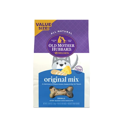 Old Mother Hubbard® Original Small Biscuit Dog Treats - Natural, Variety Pack