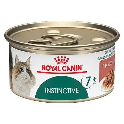 Royal Canin® Feline Health Nutrition Instinctive Adult 7+ Slices in Gravy Wet Cat Food  3 oz can