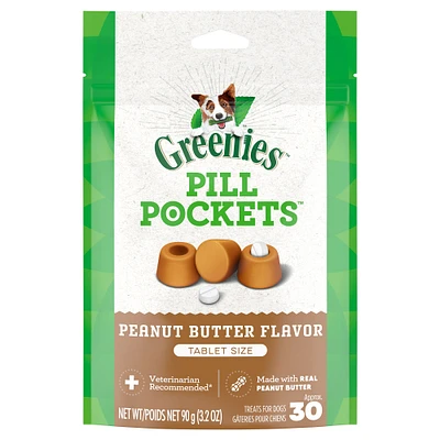 Greenies Pill Pockets Dog Treats for Tablets - Peanut Butter