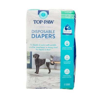Top Paw® Disposable Dog Diapers