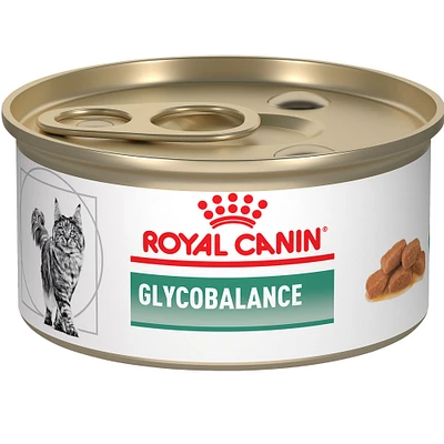 Royal Canin® Veterinary Diet Feline Glycobalance Adult Cat Thin Slices In Gravy Wet Food  3 oz can