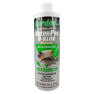Kordon® NaturePro D-Klor Aquarium Water Conditioner