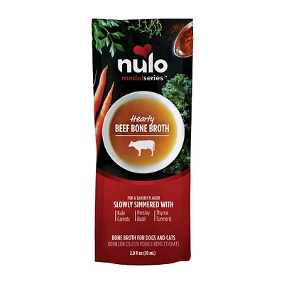 Nulo MedalSeries Bone Broth All Life Stage Wet Dog & Cat Food Topper