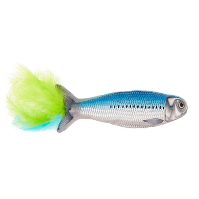 Whisker City® Refillable Fish Cat Toy - Catnip, Plush