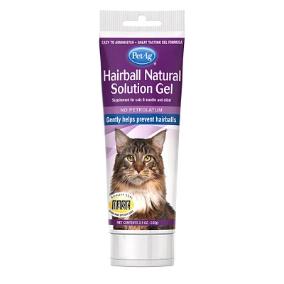 PetAg® Hairball Natural Solution Gel Supplement for Cats