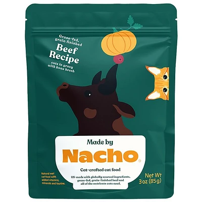 Made By Nacho™ Cuts in Gravy with Bone Broth Cat Food 3oz