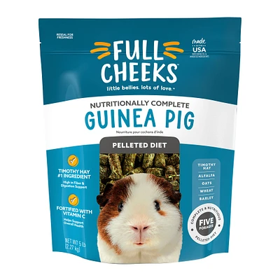 Full Cheeks™ Guinea Pig Pelleted Diet