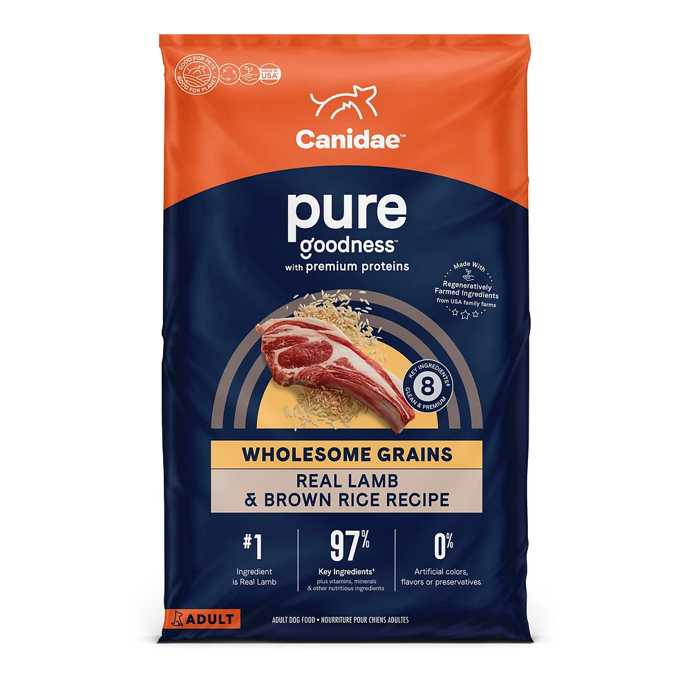 Canidae Pure Adult Dry Dog Food - Lamb & Brown Rice | The Market Place