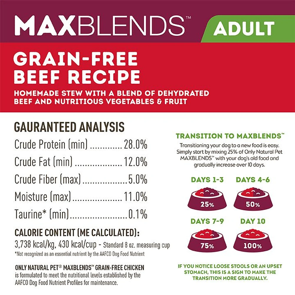 Only Natural Pet Max Blends Dehydrated Food | The Market Place