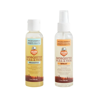 Arcadia Trail ™ Mosquito Flea & Tick Shampoo & Spray