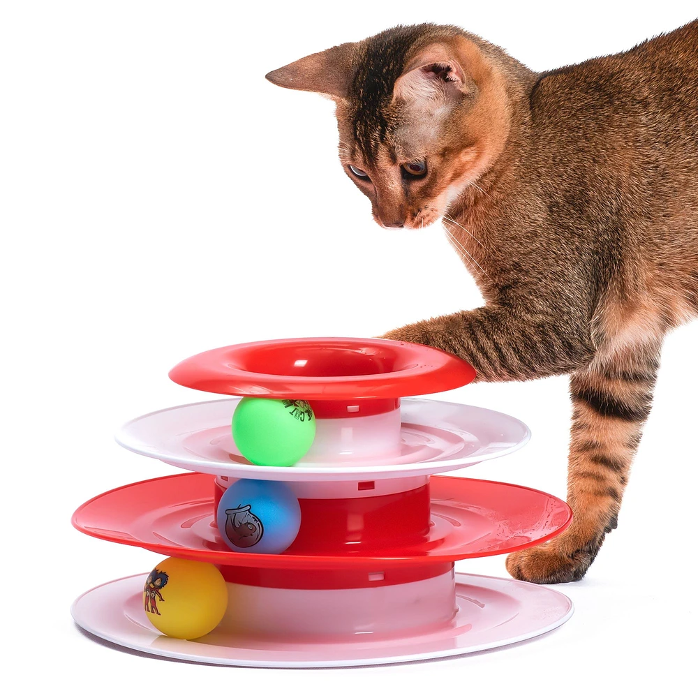 Dr. Seuss 3-Tier Cat Ball Track | The Market Place