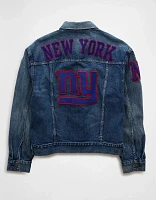 AE NFL New York Giants Denim Jacket