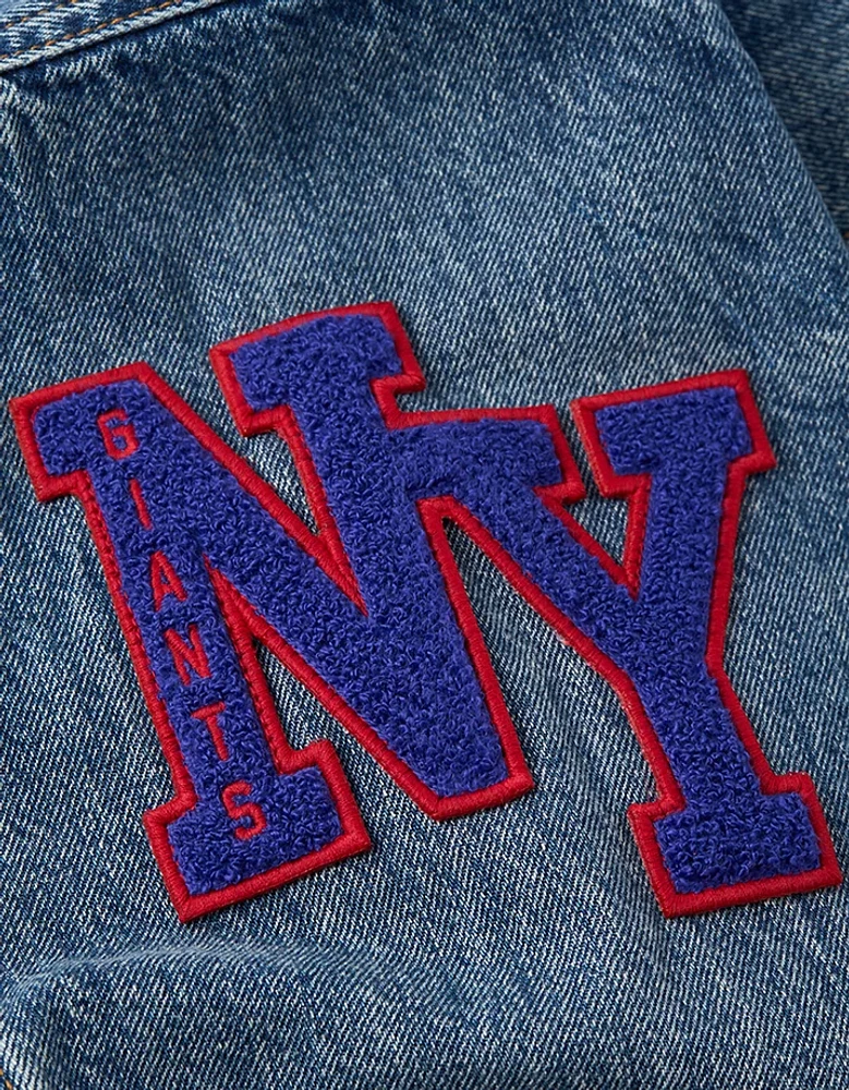 AE NFL New York Giants Denim Jacket