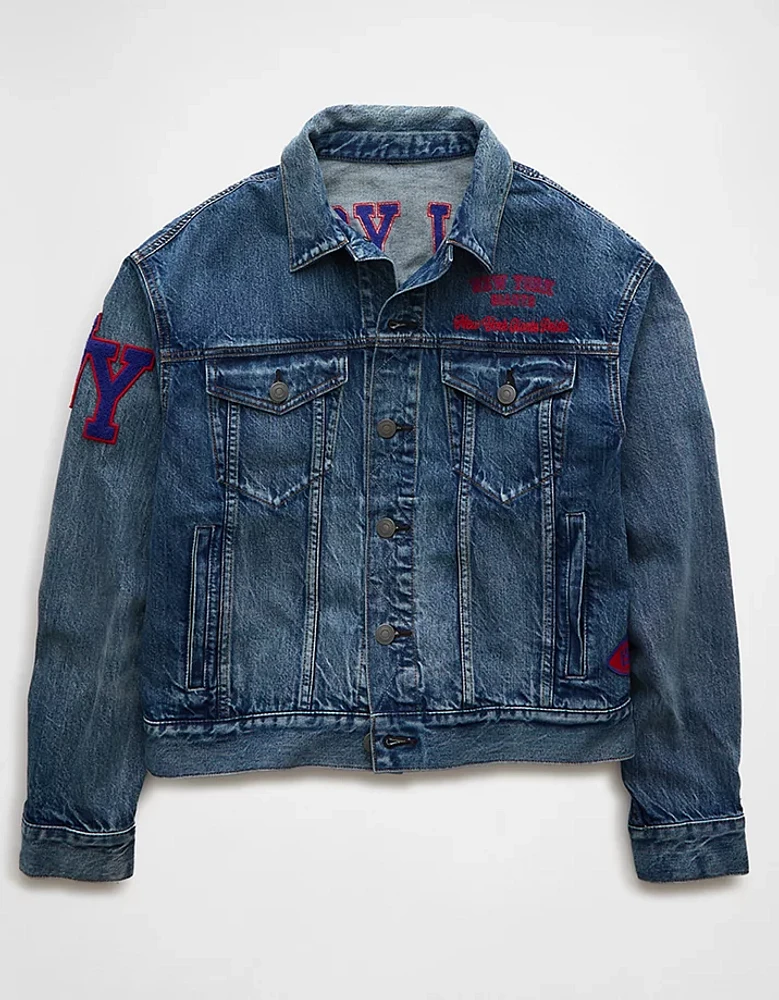 Veste en denim NFL Giants de New York AE