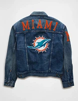 Veste en denim NFL Dolphins de Miami AE