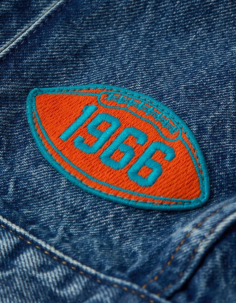 AE NFL Miami Dolphins Denim Jacket