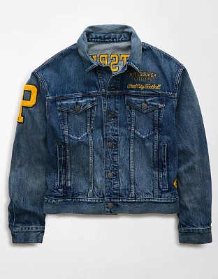 AE NFL Pittsburgh Steelers Denim Jacket