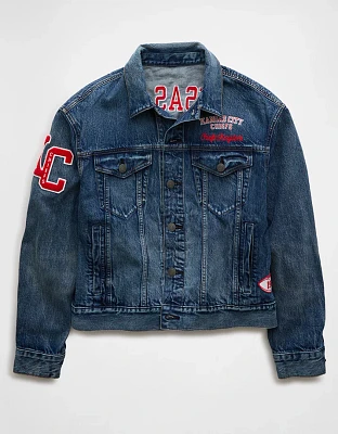 AE NFL Kansas City Chiefs Denim Jacket