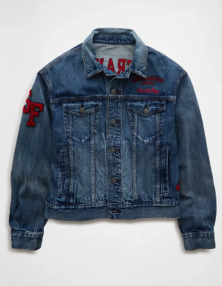 Veste en denim NFL 49ers San Francisco AE